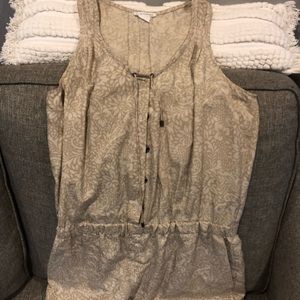 Club Monaco Silk Romper